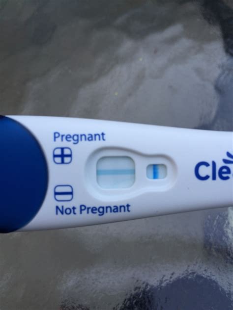 clearblue pregnancy test positive photos